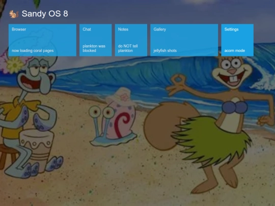 sandy-os-8 screenshot