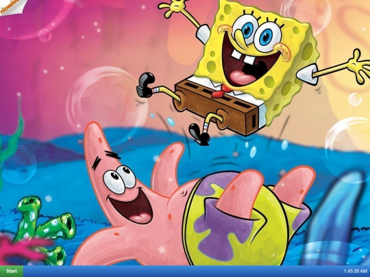 spongebob-os-xp screenshot