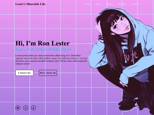 portfolio screenshot