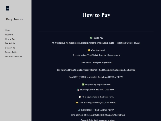 How to Pay screenshot