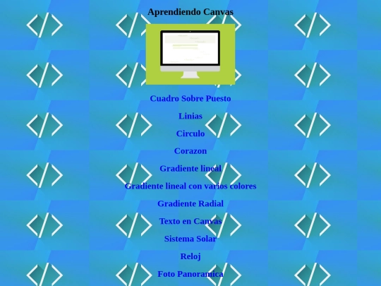 CANVAS screenshot
