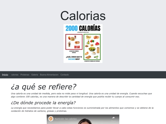 com/calorias screenshot