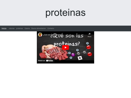 com/proteinas screenshot