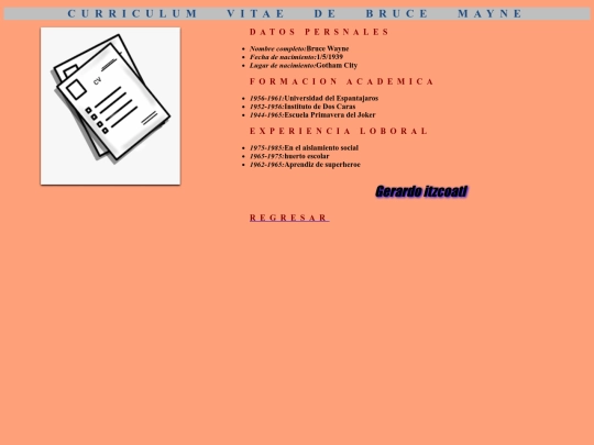 curriculum screenshot