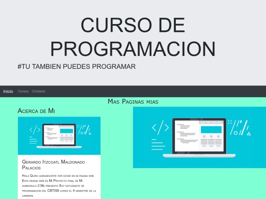 cursos screenshot