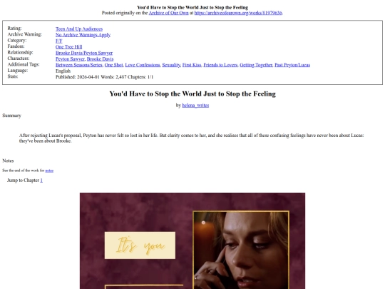 fic_directories/oth/bxp screenshot