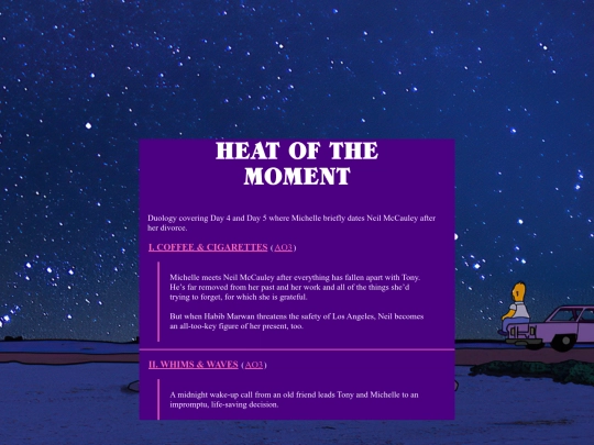 fic_directories/series/heatofthemoment screenshot