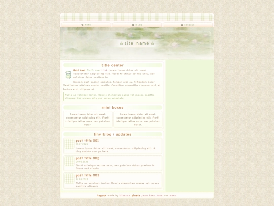 blog screenshot