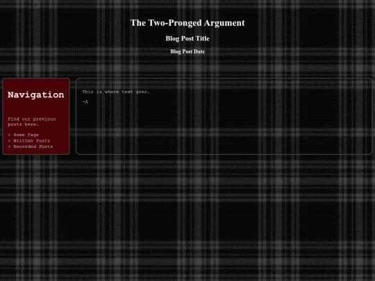 templatePage screenshot