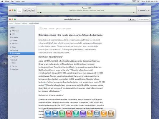 kirjutised/ajalugu/neandertallased screenshot