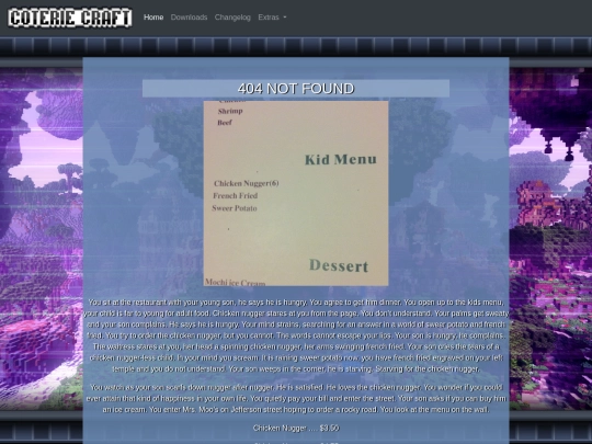 404 screenshot