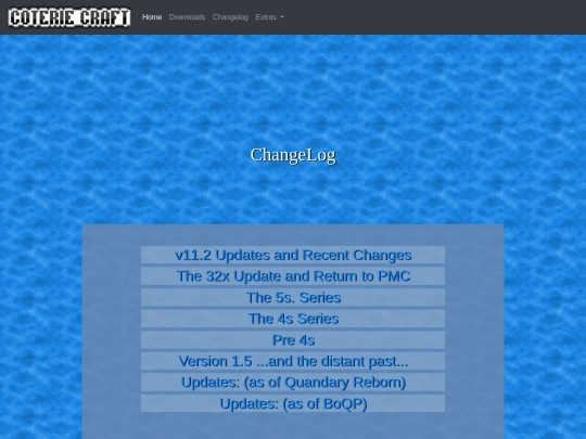 changelog screenshot