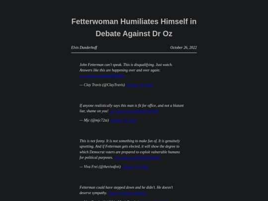 fetterman-humiliates-himself-in-debate-against-dr-oz screenshot