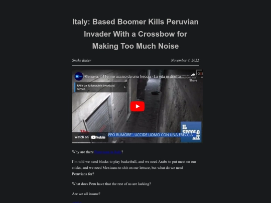 italy-based-boomer-kills-peruvian-invader-with-a-crossbow-for-making-too-much-noise screenshot