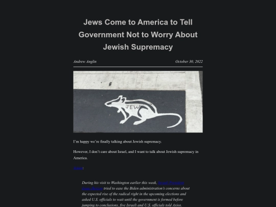 jews-come-to-america-to-tell-government-not-to-worry-about-jewish-supremacy screenshot