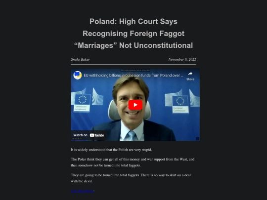 poland-high-court-says-recognising-foreign-faggot-marriages-not-unconstitutional screenshot