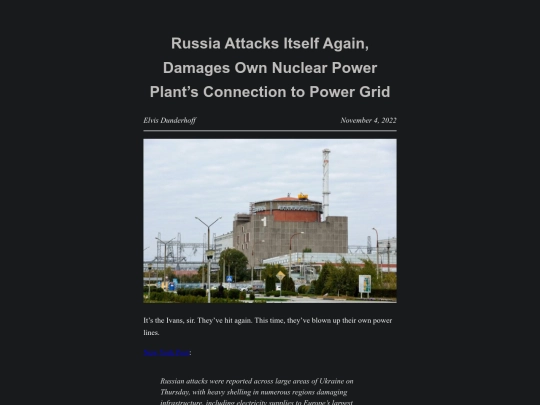 russia-attacks-itself-again-damages-own-nuclear-power-plants-connection-to-power-grid screenshot