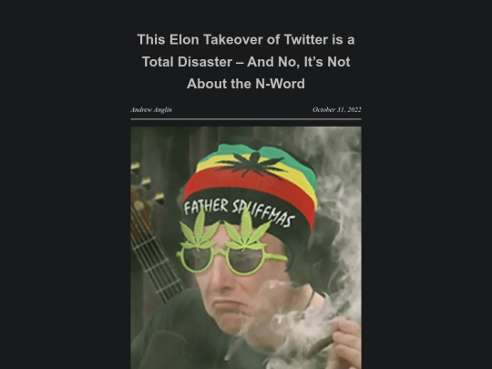 this-elon-takeover-of-twitter-is-a-total-disaster-and-no-its-not-about-the-n-word screenshot