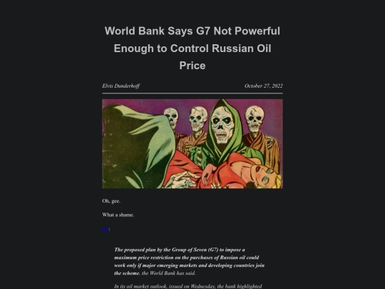 world-bank-says-g7-not-powerful-enough-to-control-russian-oil-price screenshot