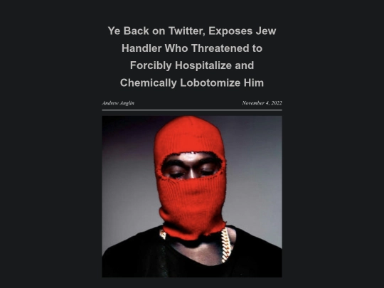 ye-back-on-twitter-exposes-jew-handler-who-threatened-to-forcibly-hospitalize-and-chemically-lobotomize-him screenshot