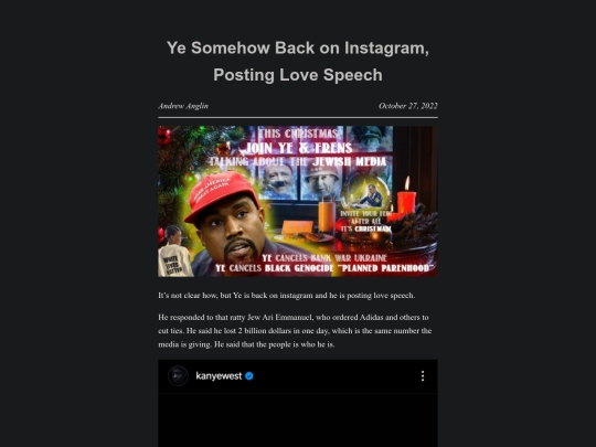 ye-somehow-back-on-instagram-posting-love-speech screenshot