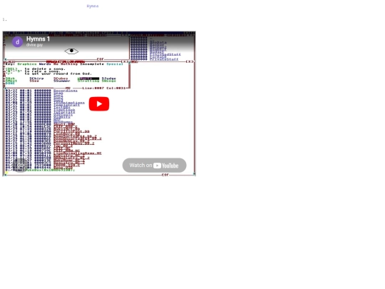 Hymns/Main screenshot