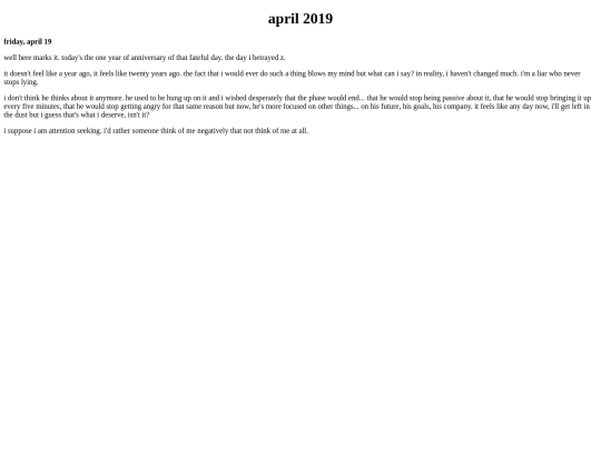 april2019diary screenshot