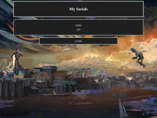 socials screenshot