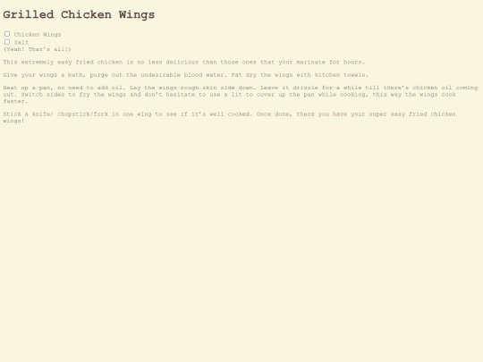 wings screenshot