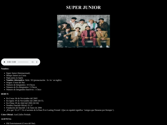 SUPER JUNIOR screenshot