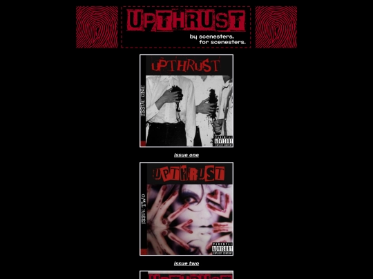upthrust website html screenshot