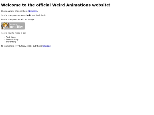 index screenshot