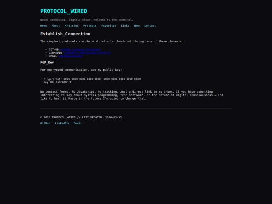contact screenshot