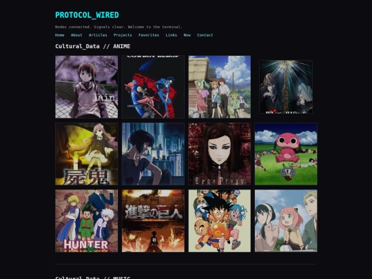 favorites screenshot