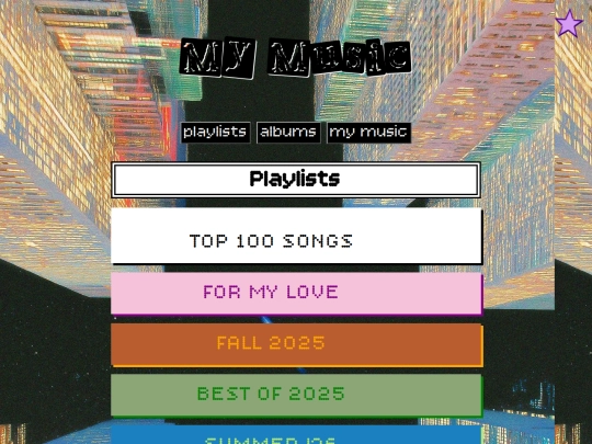 music screenshot