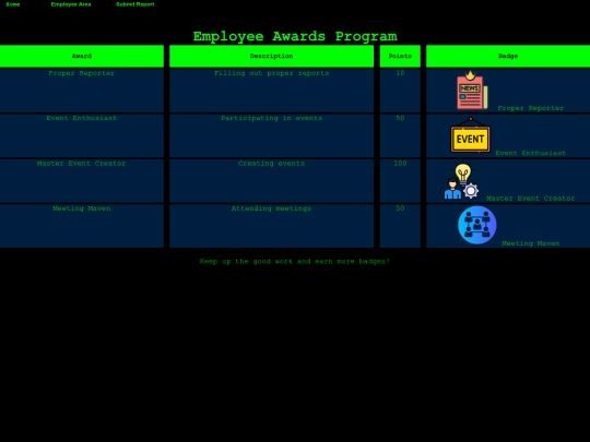 awards screenshot
