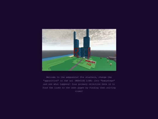 webpuzzle/apparition screenshot