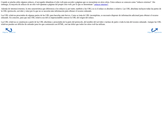 CONTROL/PAGINAS/enlaces screenshot