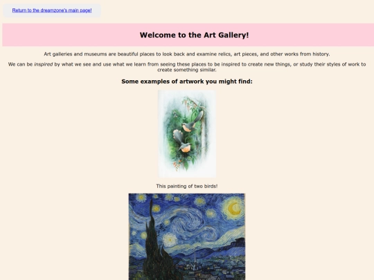 theartgallery screenshot