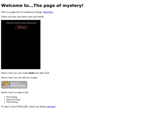 thepageofmystery screenshot