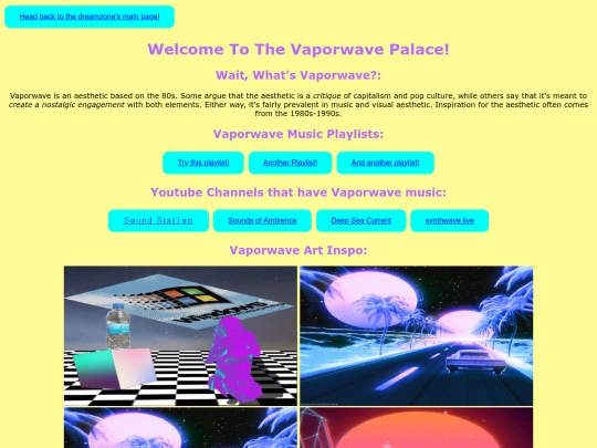 vaporwavepalace screenshot