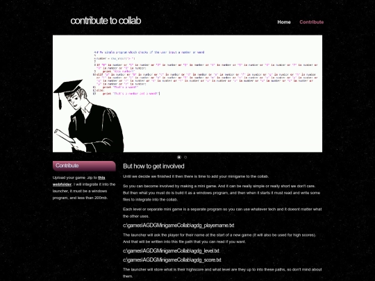 contribute screenshot