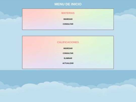 parcial/inicio screenshot