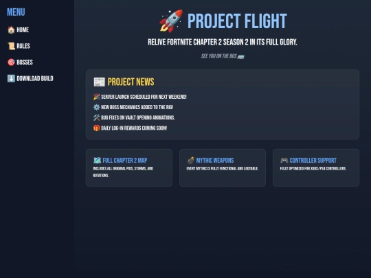 Project Flight screenshot