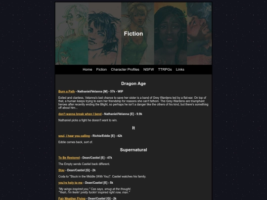 fiction screenshot