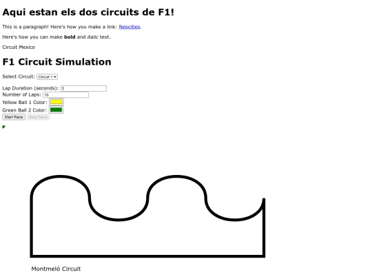 Circuit screenshot