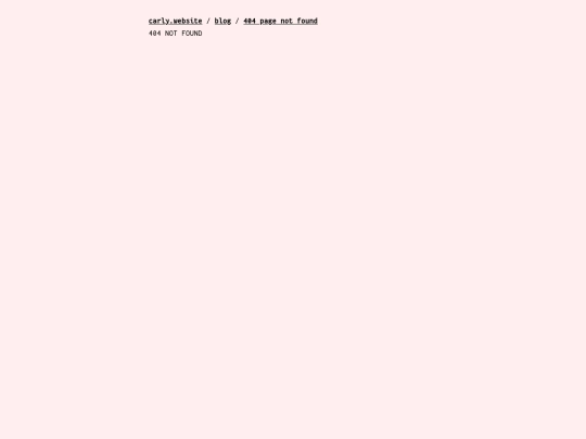 blog/404 screenshot