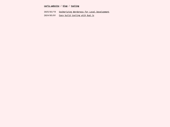 blog/categories/tooling screenshot