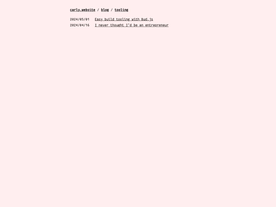 blog/categories/tooling/page/1 screenshot