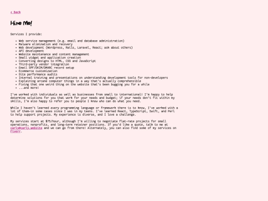 hireme screenshot